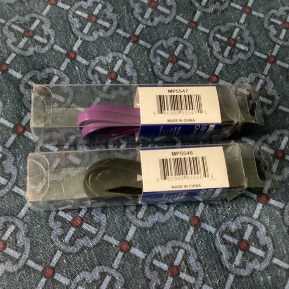 Wireless Gear USB Sync & Charge Cable Bundle New Colors purple and black - Picture 4 of 6